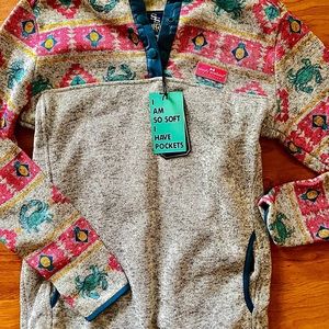 Simply Southern Pineapple Blue Crab Pullover 🍍